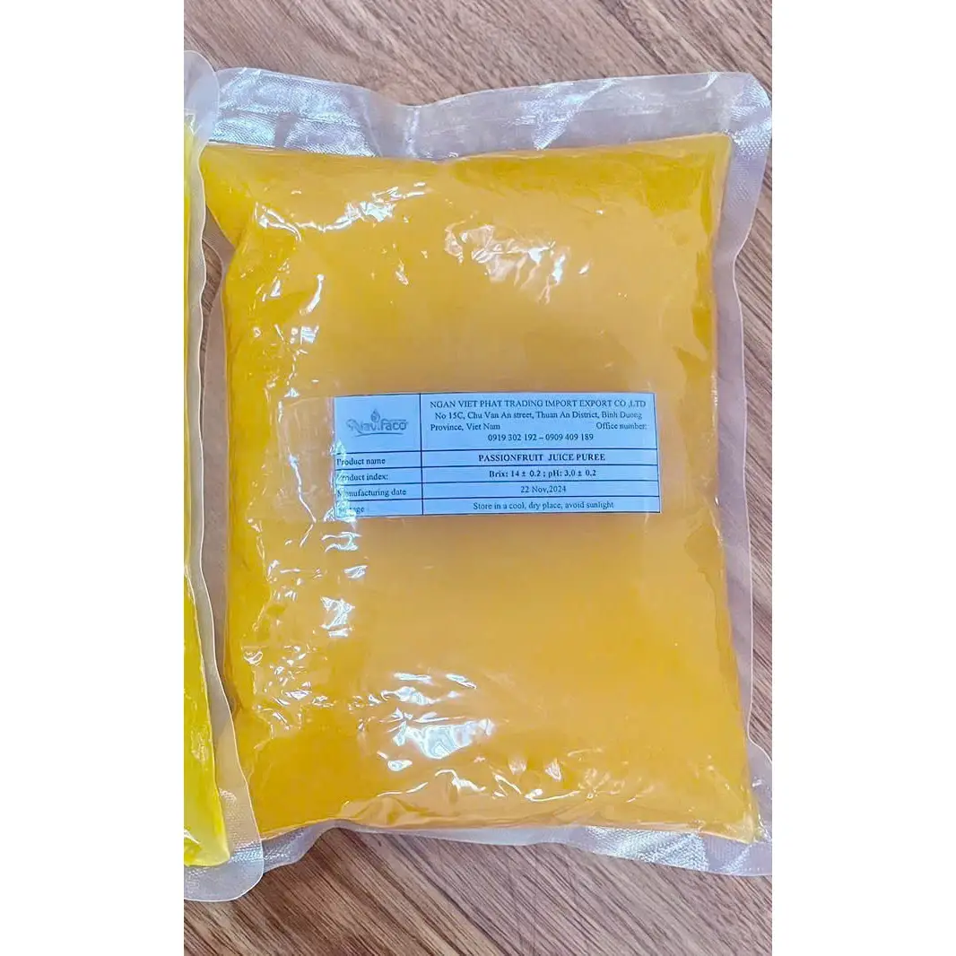 nước ép chanh dây cô đặc đóng gói